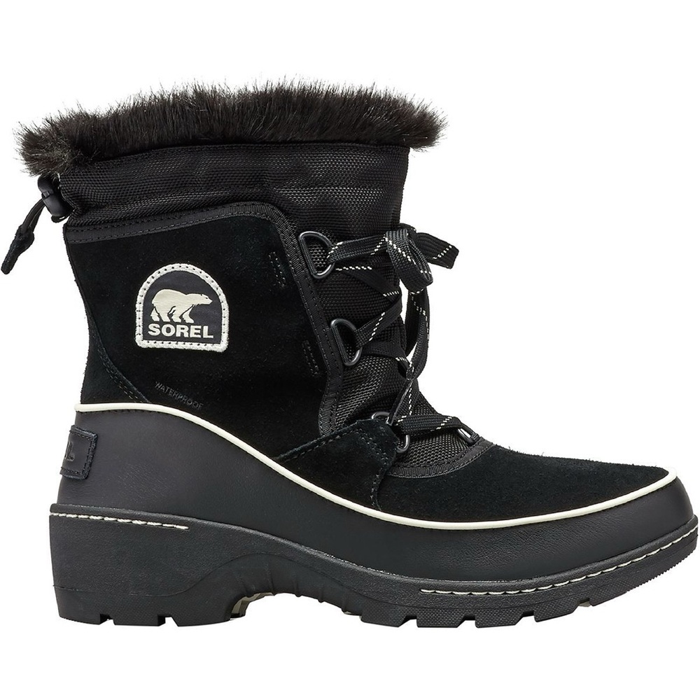 Sorel Tivoli Boots Black/white Youth size 6